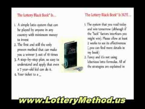 The Lotto Black Book - The Best Buy You'll Ever Make
